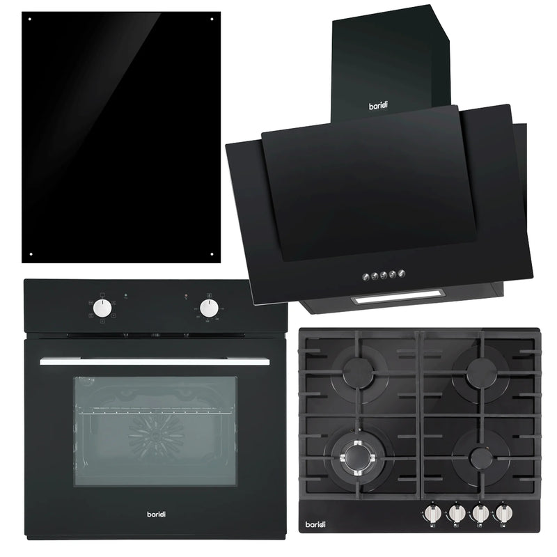 Baridi Kitchen Appliance Bundle DH391 60cm Integrated Fan-Assisted Oven