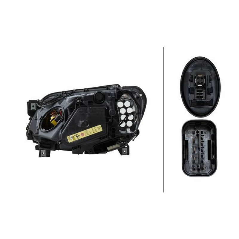 Hella Headlight Headlamp D1S/H3 Right fits BMW 7 2008-2015
