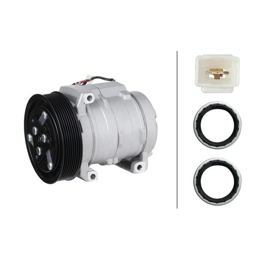 Hella Air Conditioning Compressor fits Mercedes-Benz Actros MP4 / MP5 2011 on