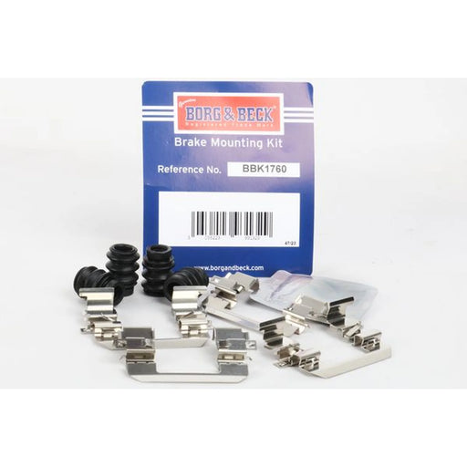 Borg & Beck Brake Pad Accessory Fitting Kit Front BBK1760