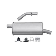 Hella End Silencer Rear fits Citroën C2 2003-2009 1.4