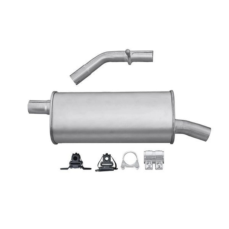 Hella End Silencer Rear fits Citroën C2 2003-2009 1.4