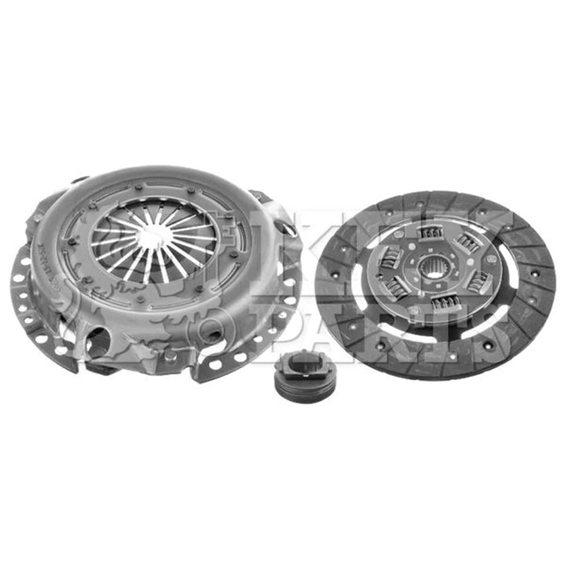 Key Parts Clutch Kit Set 3pc 200mm fits Citroën Berlingo First 1998-2005 1.9