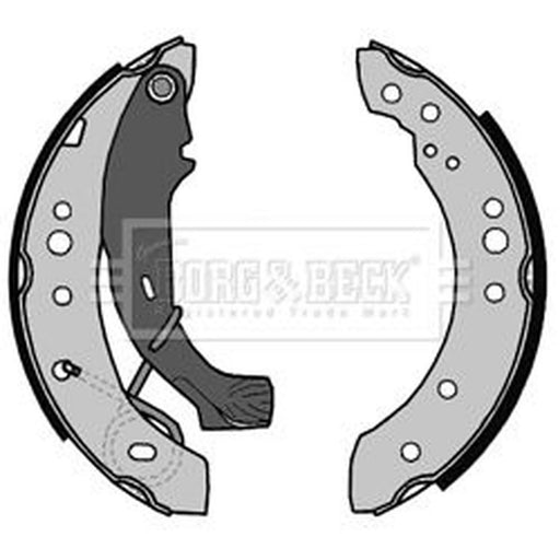 Borg & Beck Brake Shoe Set Axle Kit BBS6335