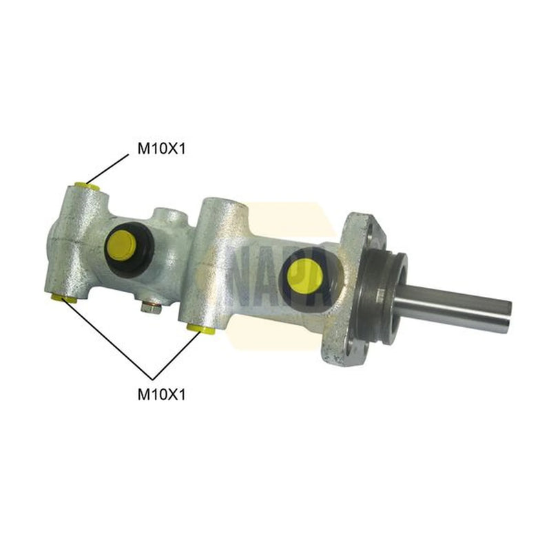 NAPA Brake Master Cylinder Hydraulic Assembly fits Citroën C25 1981-1994