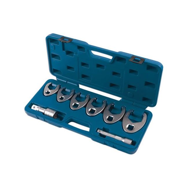 Laser Crows Foot Wrench Set 1/2"D, 3/4"D 8pc 7476 Laser - Dynamic Drive