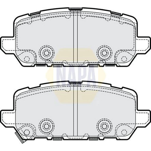 NAPA Rear Brake Pad Set NBP1797