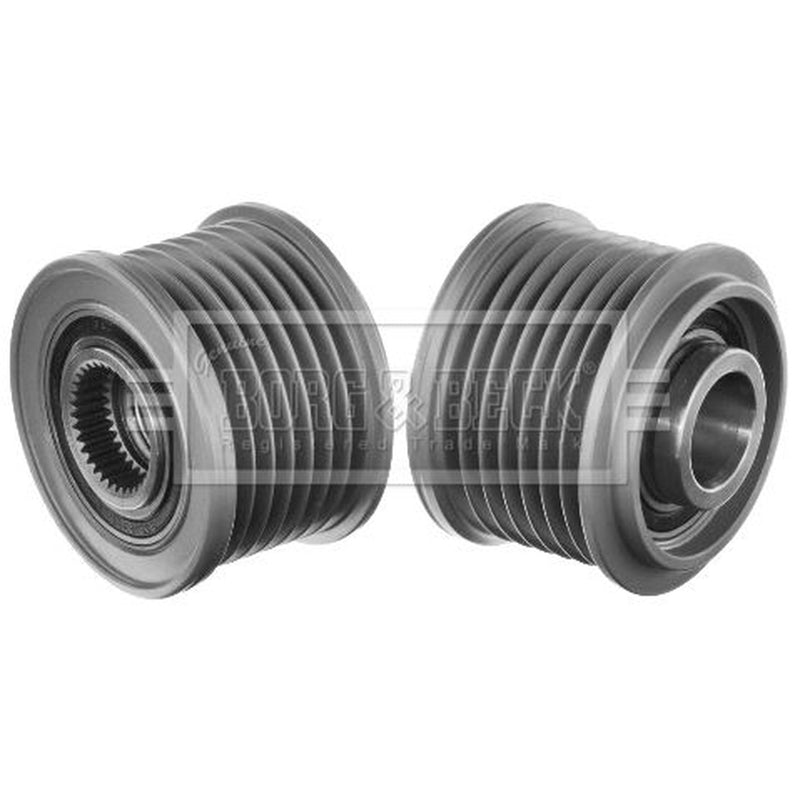 Borg & Beck Alternator Overrunning Freewheel Clutch fits Mercedes-Benz Cls