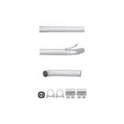 Hella Exhaust Pipe OD fits VW Caddy Alltrack IV 2015-2020 1.6 2.0