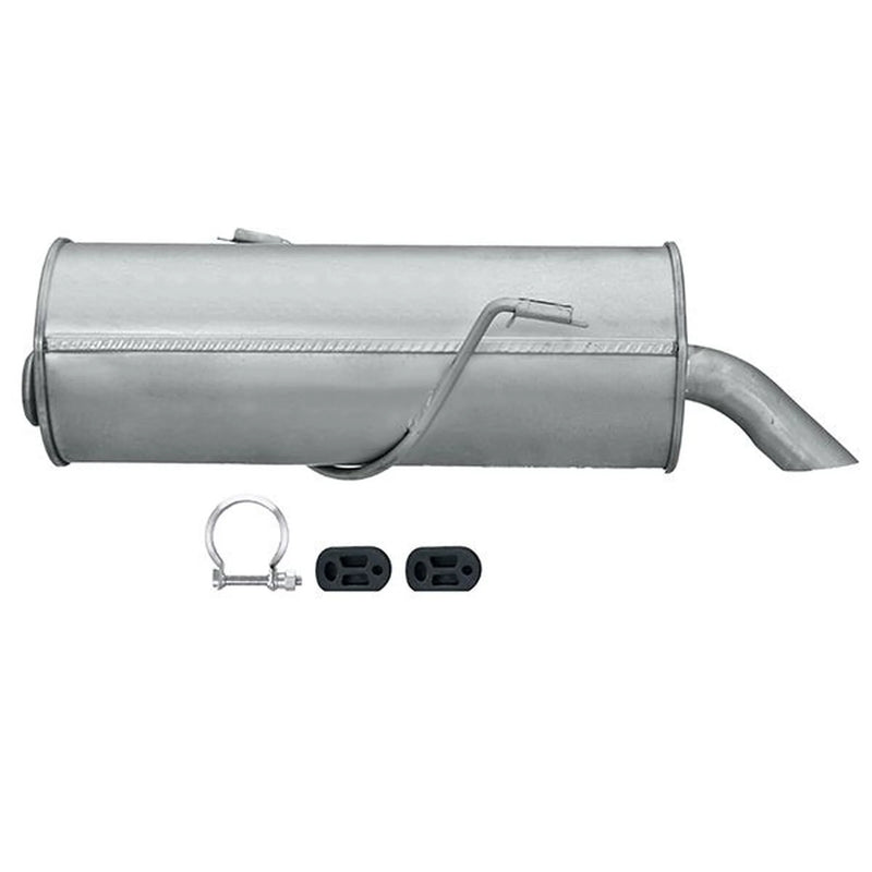 Hella End Silencer Rear fits Peugeot 206 1998-2012 1.4 1.6