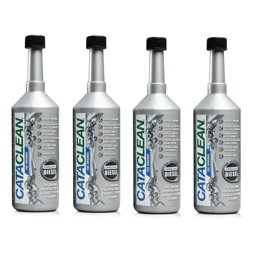 4x Cataclean Diesel 8 in 1 Complete Fuel & Exhaust Catalytic Converter Cleaner Cataclean  - Dynamic Drive