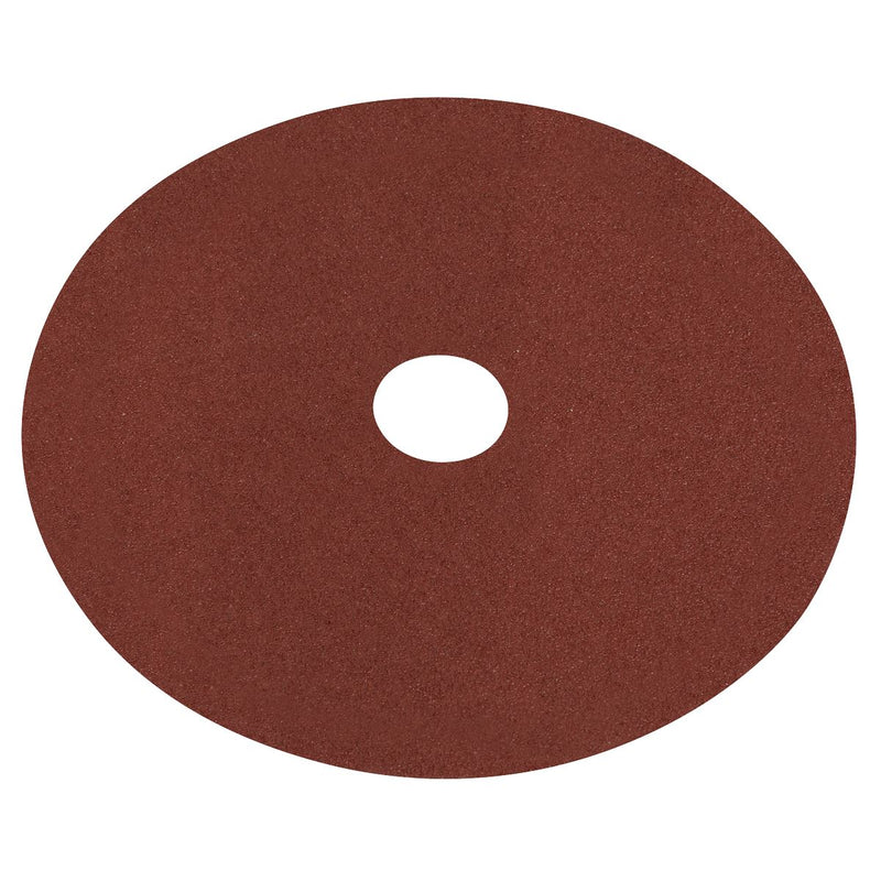 Sealey Fibre Backed Disc115mm 60Grit Pack of 25 WSD4560 Sealey - Dynamic Drive