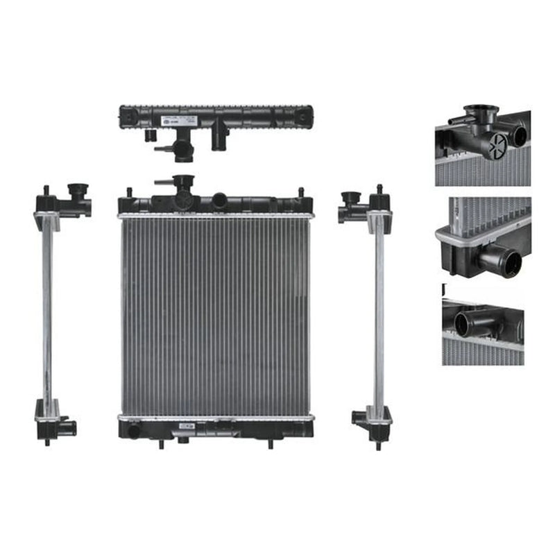 Mahle Engine Radiator fits Nissan Micra II 1992-2000 1.0 1.3