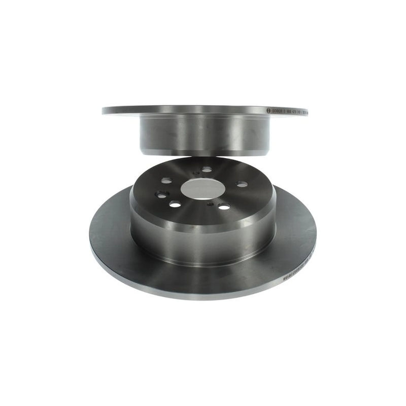 Bosch 2 x Solid Rear Brake Discs 0986479243-x2