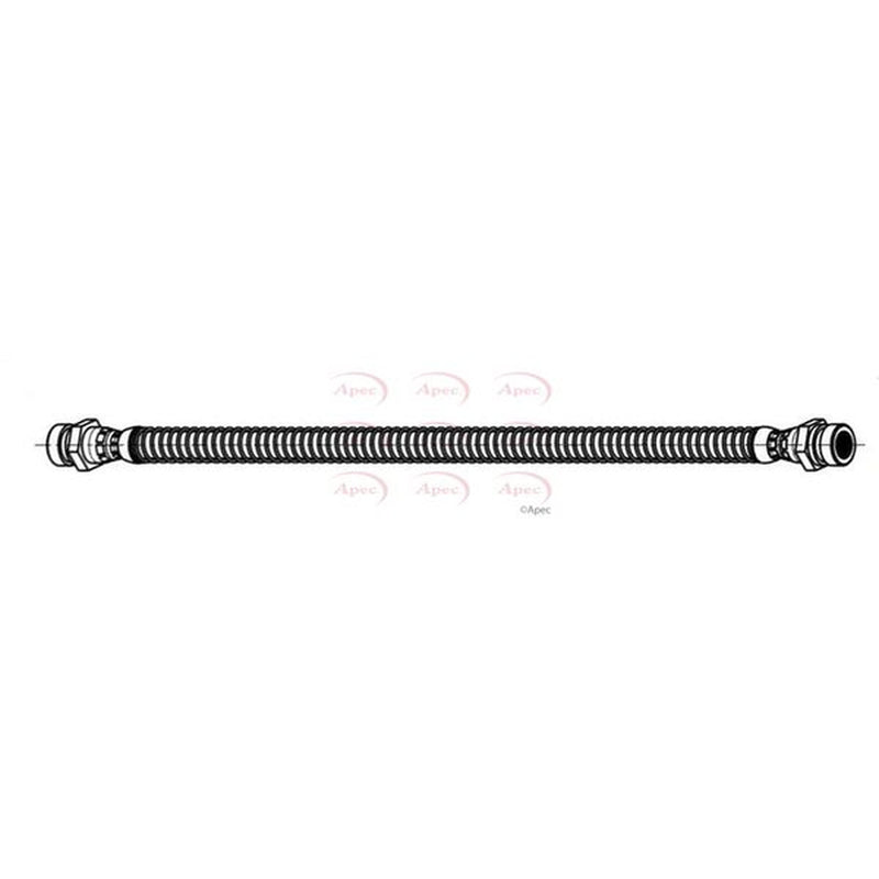 Apec Brake Hydraulic Hose Line Rear Left fits Kia Sorento I 2002-2011