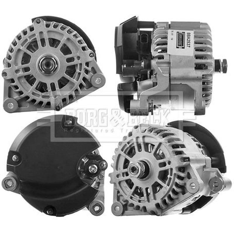Borg & Beck Car Alternator 12V fits Ford Tourneo Connect 2002-2013 1.8