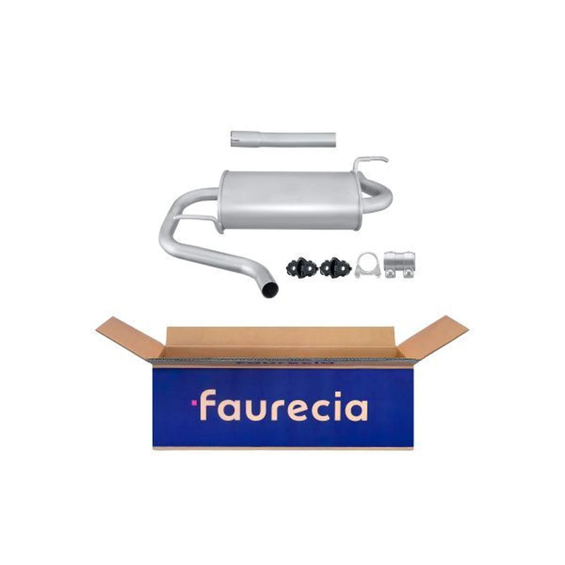 Hella End Silencer Rear fits Dacia Duster 2010-2018 1.5 1.6