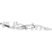 Klarius Box With Centre Pipe Centre fits Opel Corsa D 2009-2014 1.4