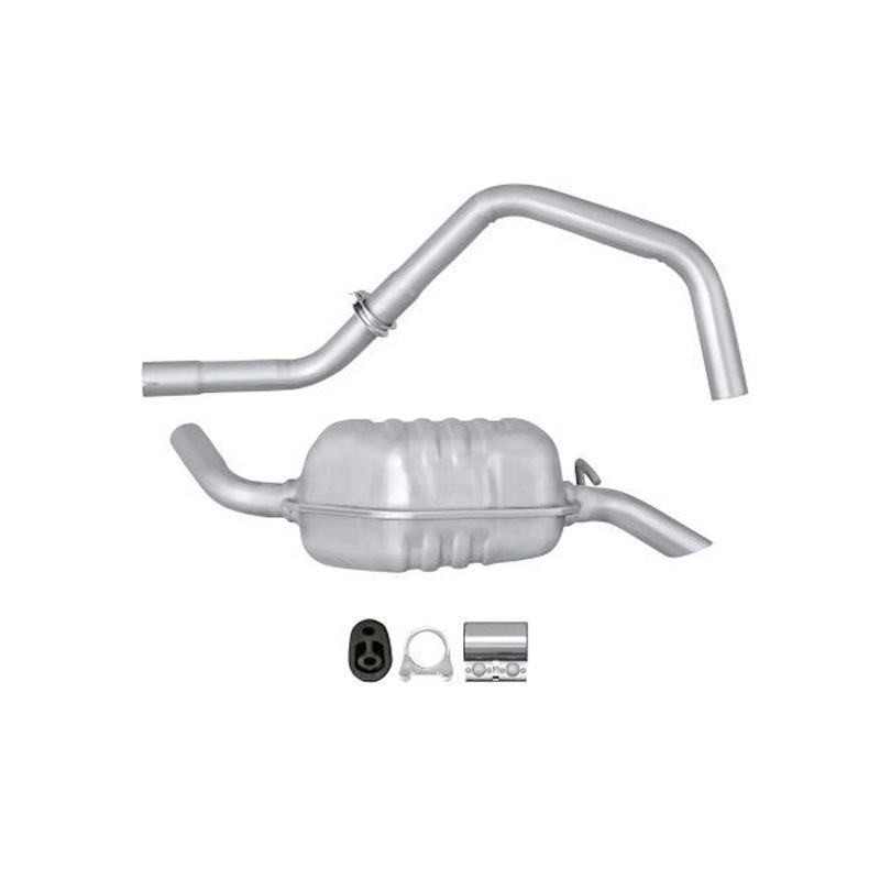 Hella End Silencer Rear fits Ford Mondeo 1996-2000 1.6