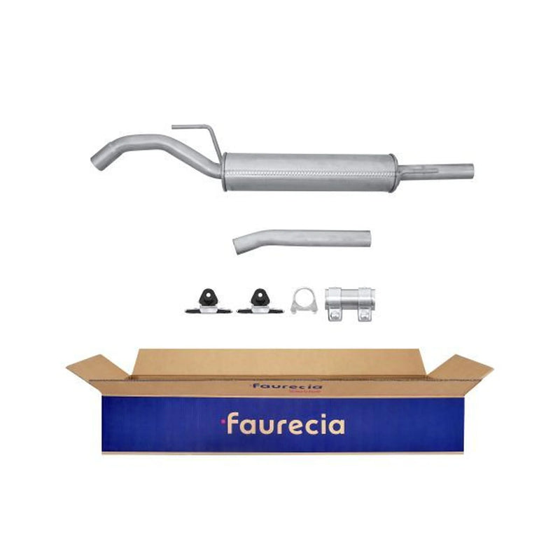 Hella End Silencer Rear fits VW Passat B3/B4 1989-1997 1.8 1.9