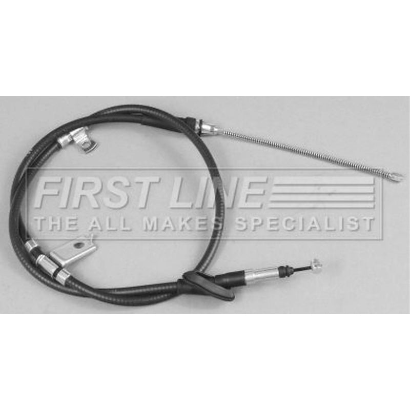 First Line Handbrake Cable Right Rear fits Land Rover Freelander I 1998-2000