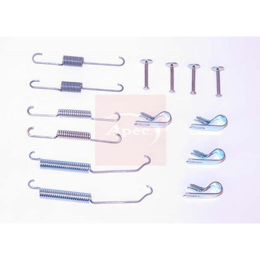 Apec Brake Shoe Accessory Kit Rear fits Ford Fiesta 2010-2017 1.6