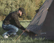 Easy Camp Rands Tipi Tent Dark Sand 8 Person Easy Camp - Dynamic Drive