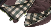 Outwell Camper Supreme Brown Single Sleeping Bag Outwell - Dynamic Drive