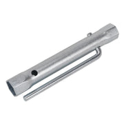 Sealey Double End Long Reach Spark Plug Box Spanner 18/21mm + L-Bar MS161 Sealey  - Dynamic Drive