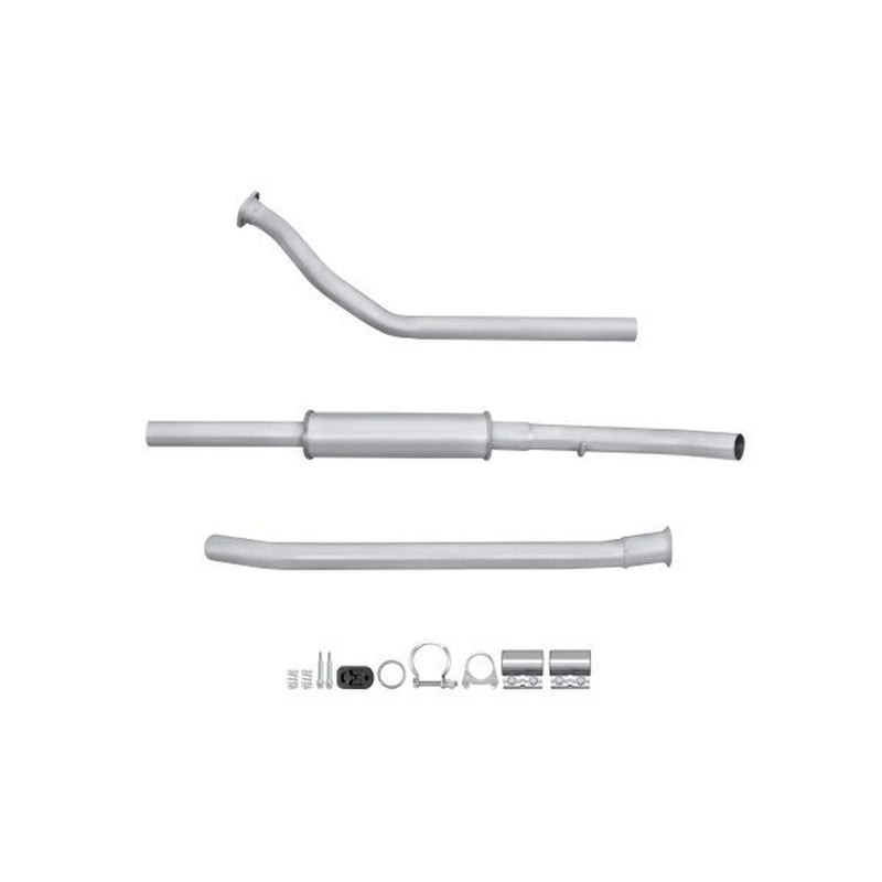Hella Middle Silencer fits Citroën Berlingo / Berlingo First 1996-2003 1.8 1.9