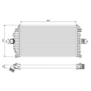 Valeo Intercooler (Charge Air Cooler) 817924