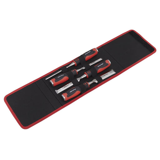 Sealey Hammer-Thru Wood Chisel 4pc Set AK9239 Sealey - Dynamic Drive