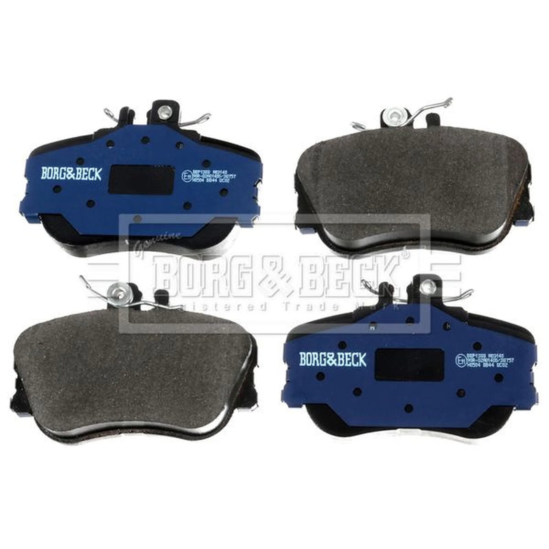 Borg & Beck Front Brake Vented Discs & Pads fits Mercedes-Benz C-Class 1993-2000