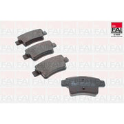 FAI Rear Brake Pad Set BP491