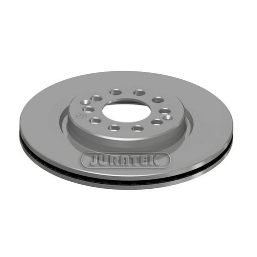Juratek 2 x Vented Brake Discs fits MG Zs SUV 2017 on 1.0 1.5