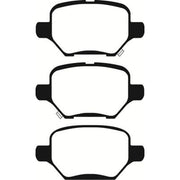 Abtex Rear Brake Pad Set fits Opel Mokka / Mokka X 2012-2019 1.4 1.6
