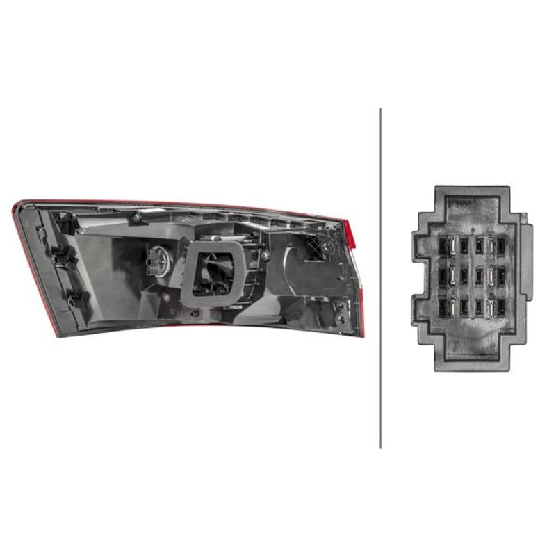 Hella Tail Light / Lamp LED Right fits Skoda Superb III 2015-2024
