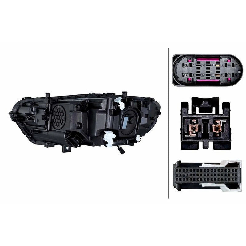 Hella Headlight Headlamp LED Right fits Mercedes-Benz Cla 2023 on