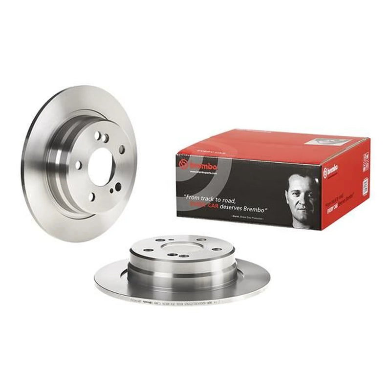 Brembo Rear Brake Solid Discs & Pads fits Mercedes-Benz Sl 1989-2001