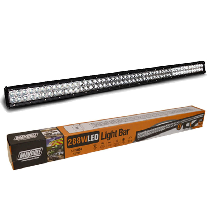 Maypole MP5074 288W 96x3W Spot/Flood Combo XL LED Light Bar 12/24V 1115MM 45" Town Tools - Dynamic Drive