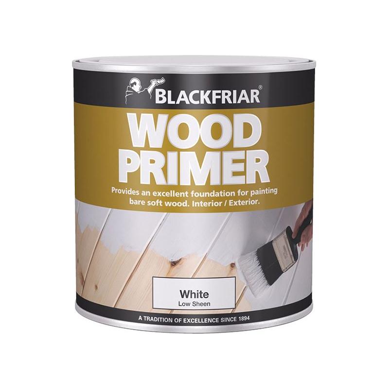 Blackfriar Wood Primer White 1 litre Blackfriar - Town Tools