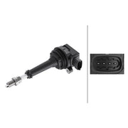 Hella Ignition Coil Pack fits Volvo C70 I 1997-2005 2.0 2.4