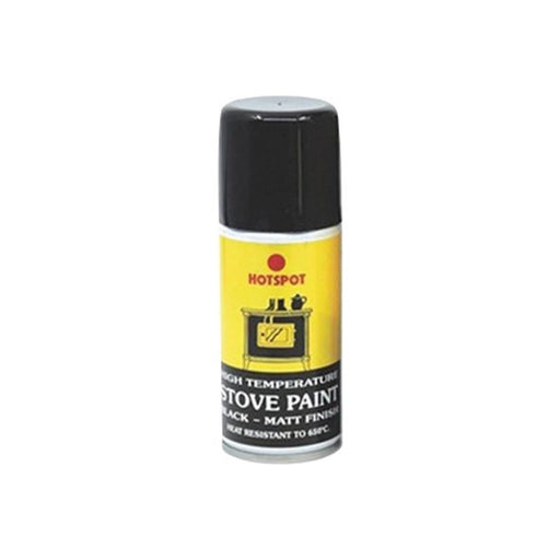 Hotspot Spray Stove Paint Matt Black 450ml Hotspot - Dynamic Drive