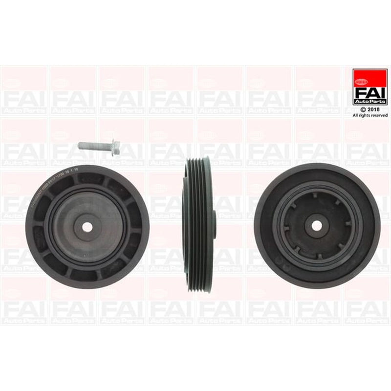 FAI Crankshaft Damper Kit 152mm fits Opel Movano A 2001 on 1.9