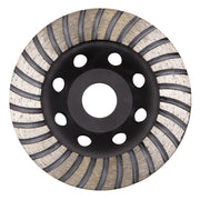 Sealey Concrete Grinding Head Turbo Row125mm WDRTCUP125 Sealey - Dynamic Drive