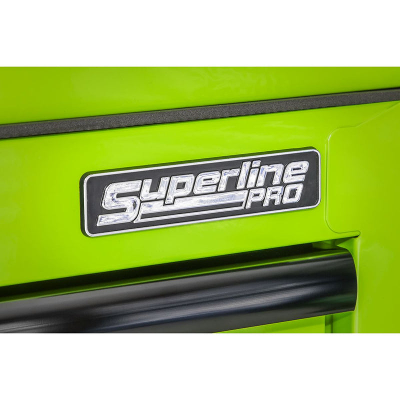 Superline Pro Superline PRO Rollcab 7 Drawer - Green/Black AP26479THV Superline Pro - Dynamic Drive