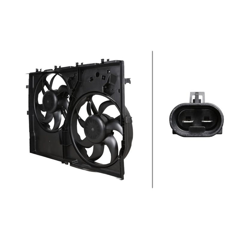 Hella Engine Cooling Fan Front 8EW 366 421-141