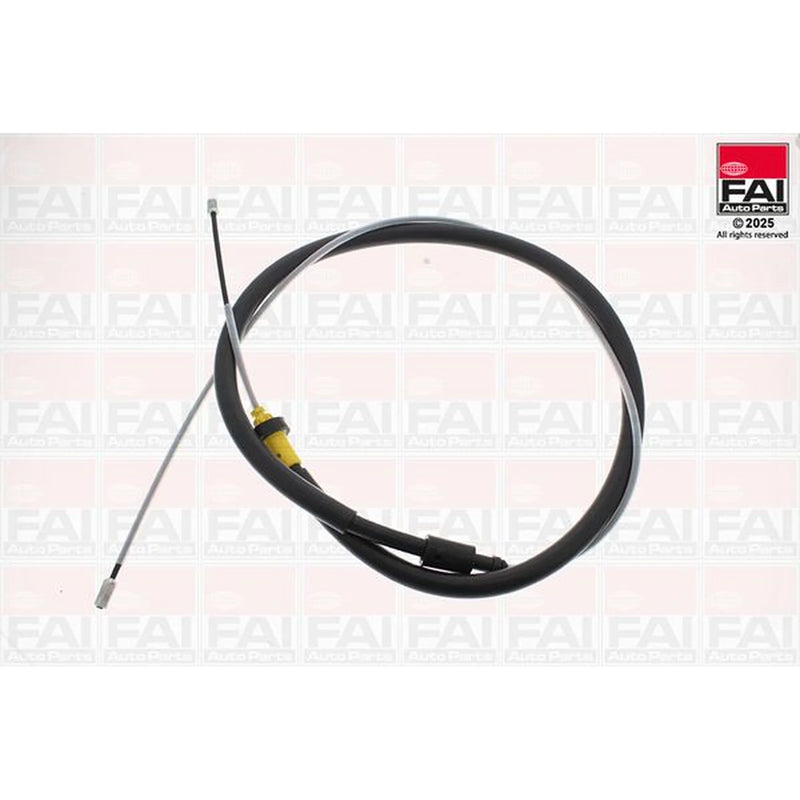 FAI Handbrake Cable Left Rear fits Citroën C3 II 2009-2016 1.0 1.1 1.2 1.4 1.6