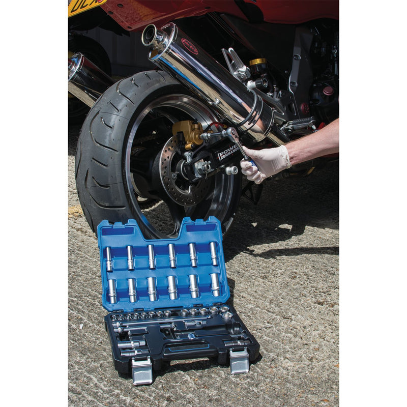 Draper Metric Socket Set, 3/8" Sq. Dr. (36 Piece) 16449 Draper - Dynamic Drive