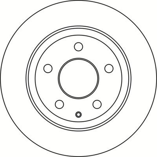 Abtex 2 x Solid Brake Discs fits Mazda 6 2012-2020 2.0 2.2 2.5
